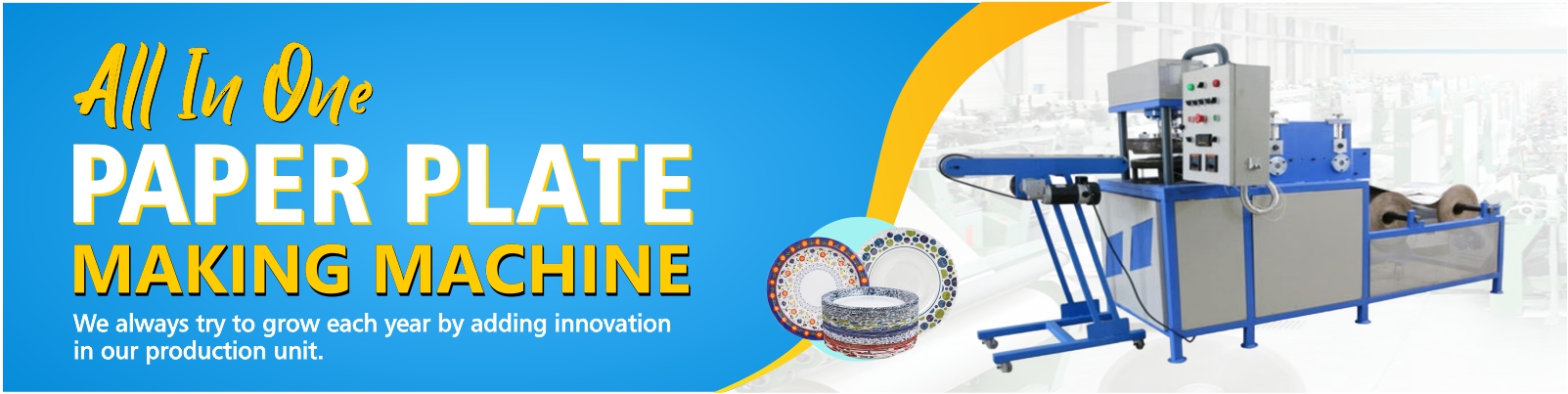 fully automatic all in one paper plate making machine